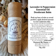 Load image into Gallery viewer, Deodorant Balm