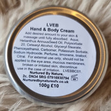 Load image into Gallery viewer, Hand & Body Cream