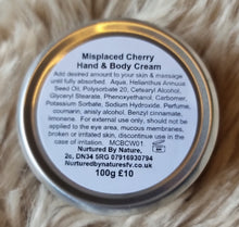 Load image into Gallery viewer, Hand & Body Cream