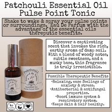 Load image into Gallery viewer, Patchouli Essential Oil Pulse Point Tonic