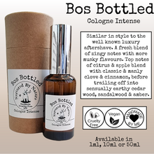 Load image into Gallery viewer, Bos Bottled Cologne Intense