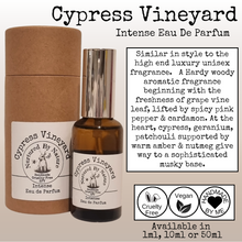 Load image into Gallery viewer, Cypress vineyard Intense Eau De Parfum