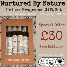 Load image into Gallery viewer, 6x 10ml Fragrance Set