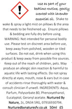 Load image into Gallery viewer, Bedtime Lavender Essential Oil Pillow Mist