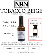 Load image into Gallery viewer, Tobaco Beige Intense Eau De Parfum