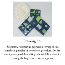 Load image into Gallery viewer, 6sq Wax Melts Bar