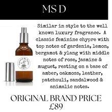 Load image into Gallery viewer, Ms D Perfume