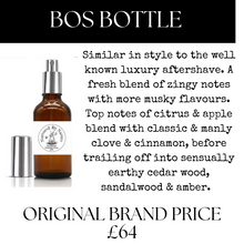 Load image into Gallery viewer, Bos Bottled Cologne Intense