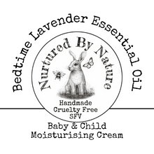 Load image into Gallery viewer, Bedtime Lavender Essential Oil Baby &amp; Child Moisturising Cream
