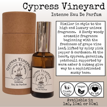 Load image into Gallery viewer, Cypress vineyard Intense Eau De Parfum
