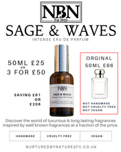 Load image into Gallery viewer, Sage &amp; Waves Intense Eau De Parfum
