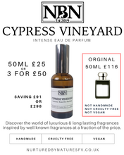 Load image into Gallery viewer, Cypress Vineyard Intense Eau De Parfum
