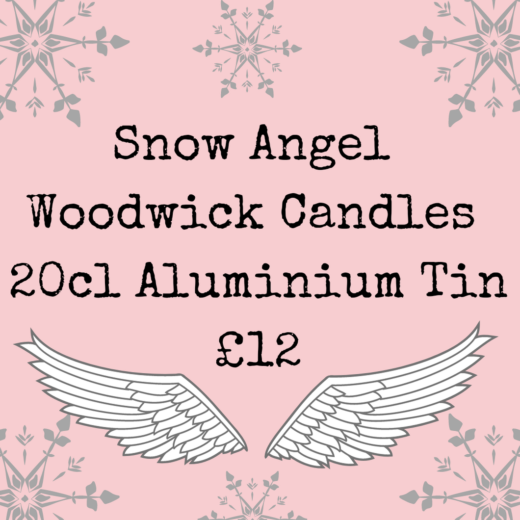 Snow Angel Woodwick Candle