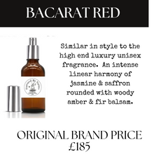 Load image into Gallery viewer, Bacarat Red Unisex Perfume
